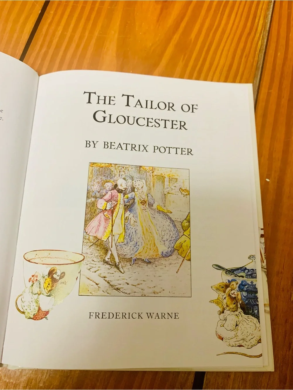 Beatrix Potter The Peter Rabbit Library - two bad mice & tailor of Gloucester